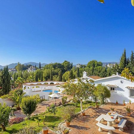 Private Heated Pool, Jacuzzi & 1225M2 Garden In Villa Cipreses Frigiliana Kültér fotó