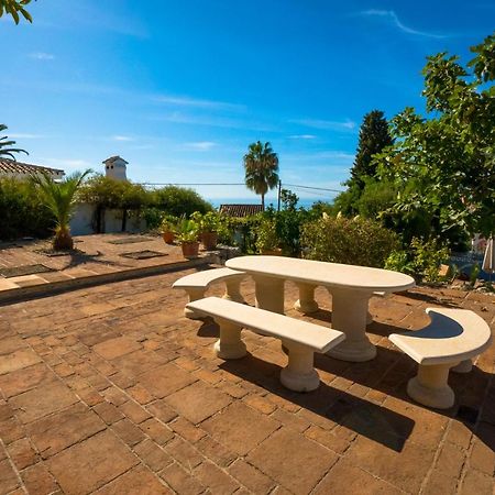 Private Heated Pool, Jacuzzi & 1225M2 Garden In Villa Cipreses Frigiliana Kültér fotó